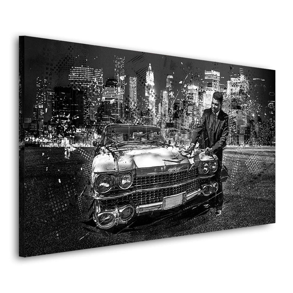 Leinwandbild Muhammad Ali Cadillac