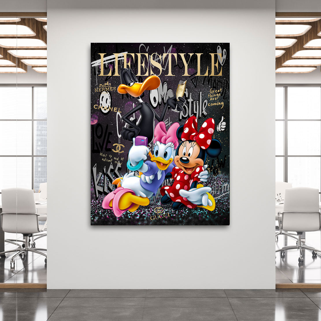 Leinwandbild Daisy & Minnie Lifestyle
