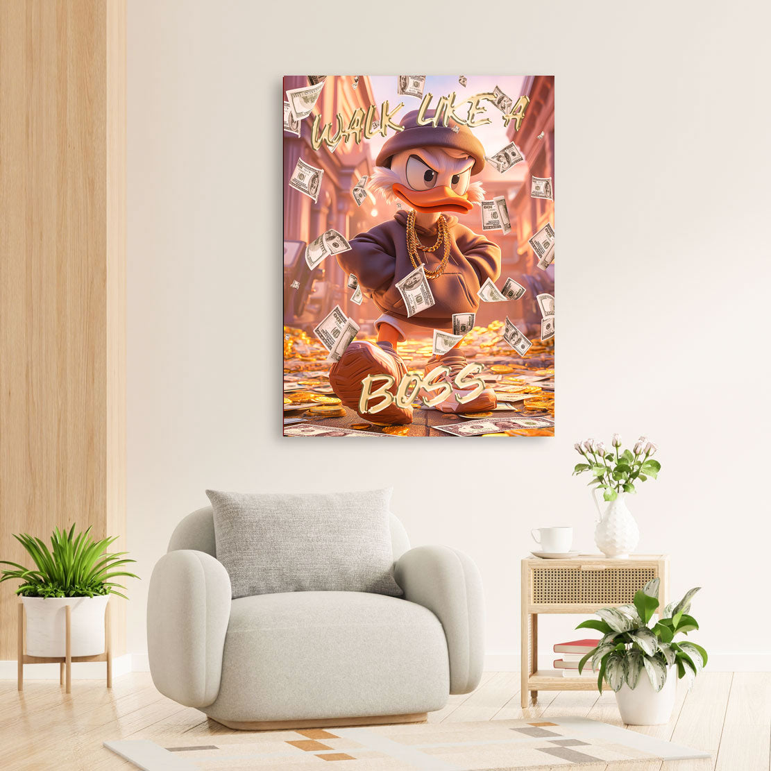 Dagobert Money Empire Wandbild