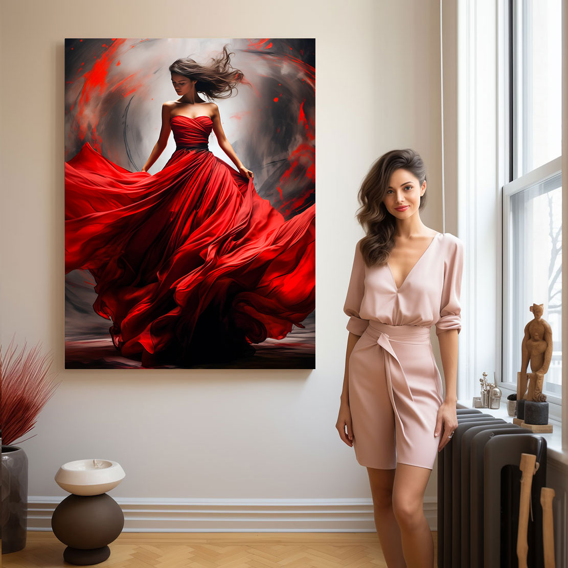 Wandbild Beauty Dancer