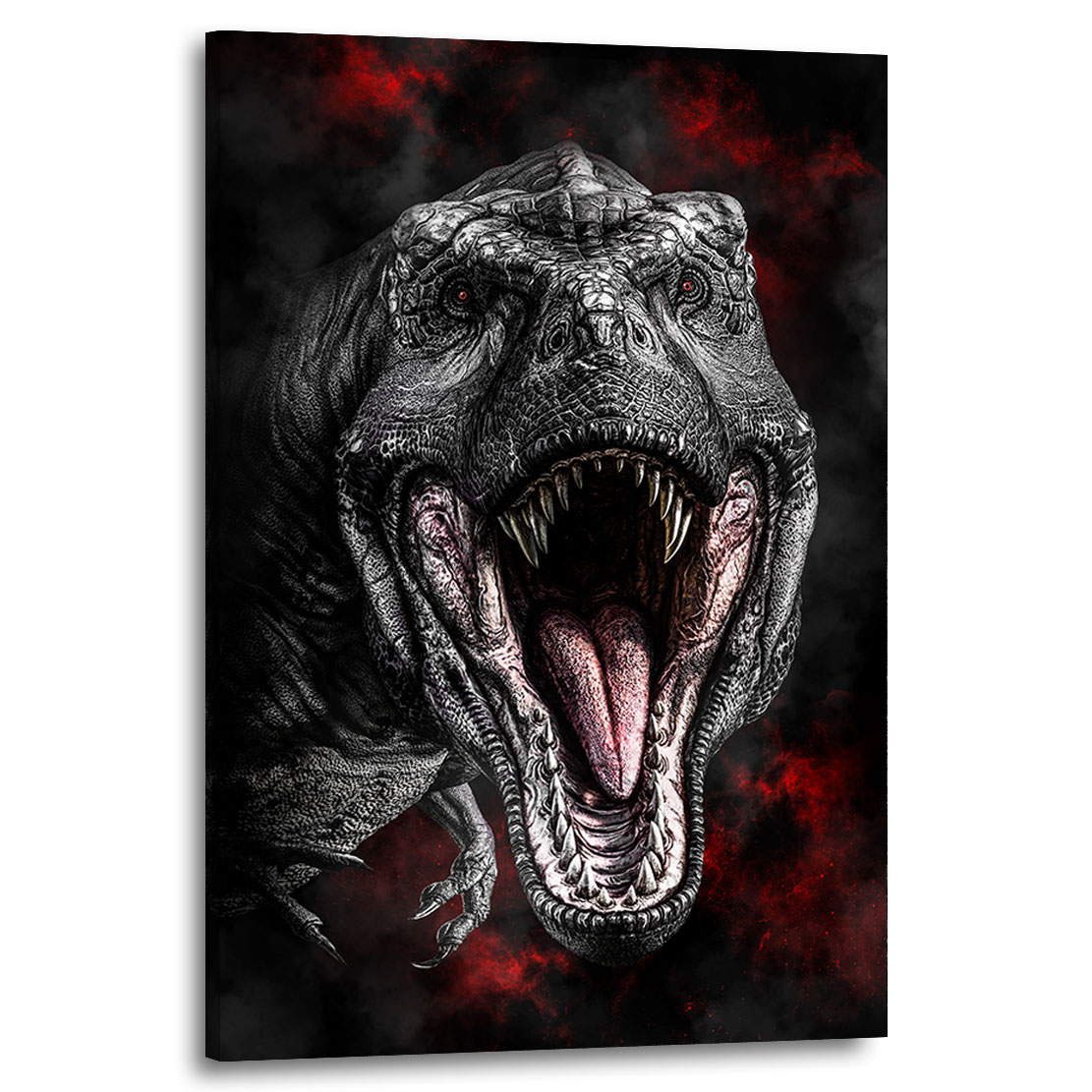 Wandbild T Rex Bad Style