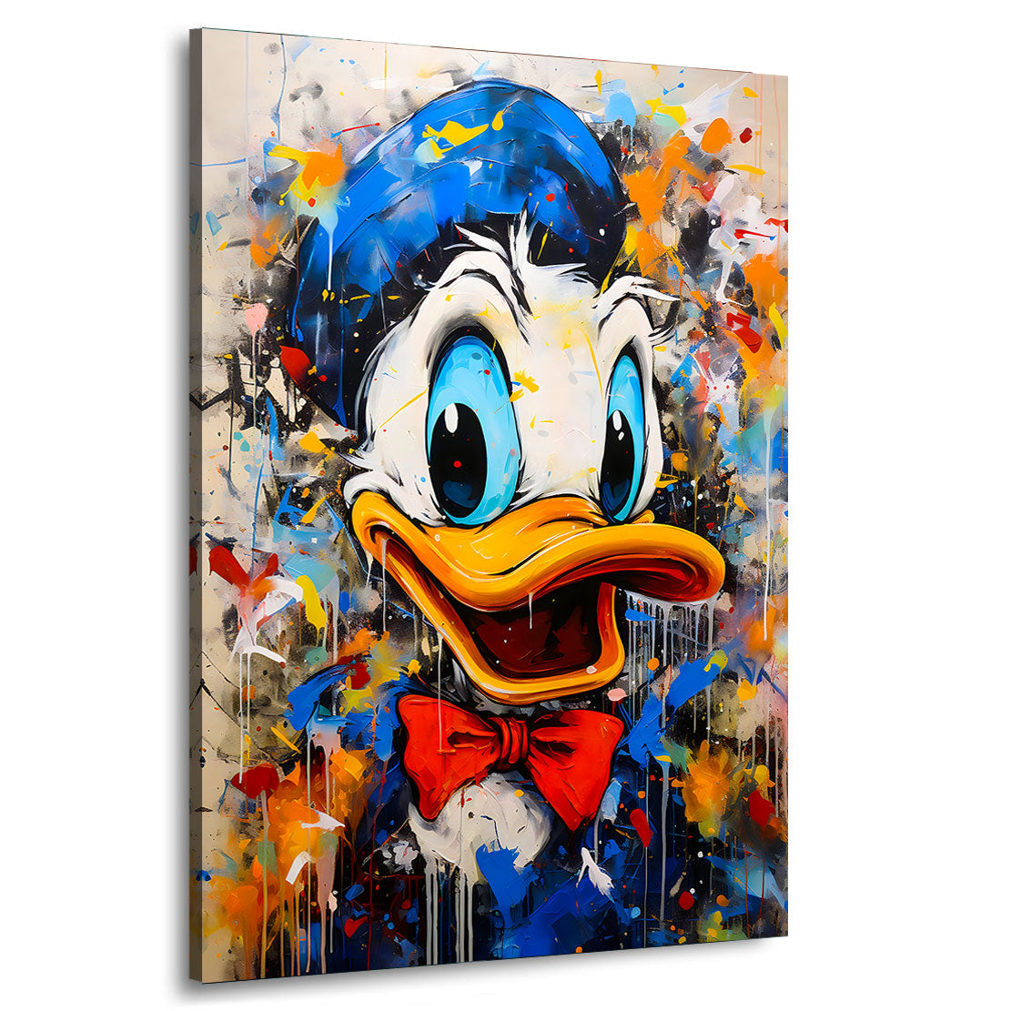 Wandbild Donald Abstrakt