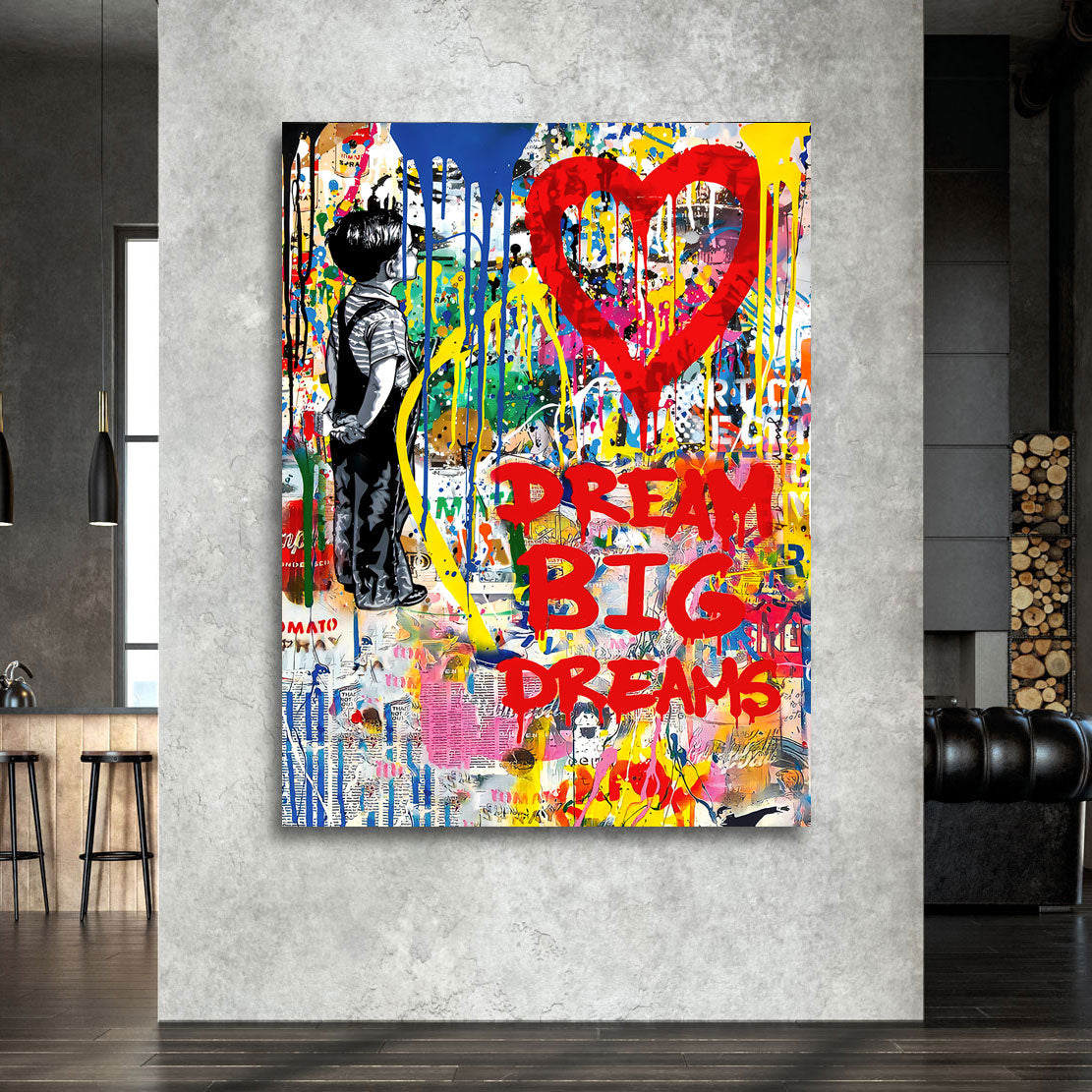 Street Art Wandbild Dream 2