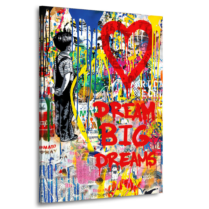 Street Art Wandbild Dream