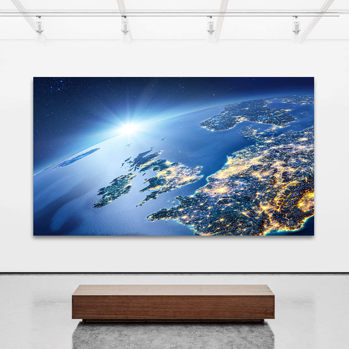 Wandbild Planet Erde