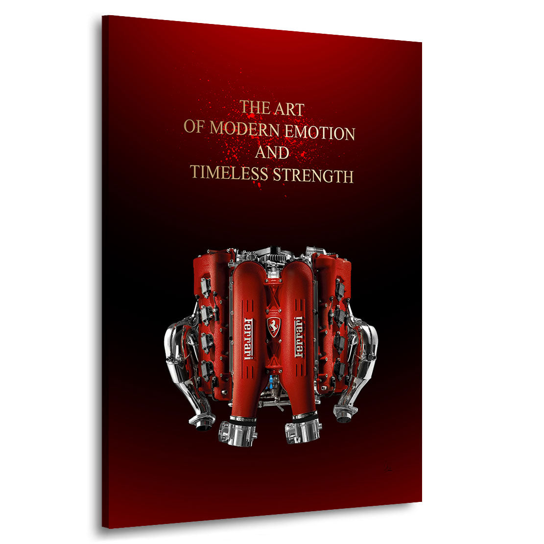 Ferrari Art of Emotion Wandbild