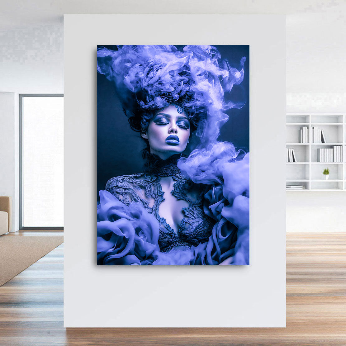 Erotisches Wandbild Smoking Fashion Woman