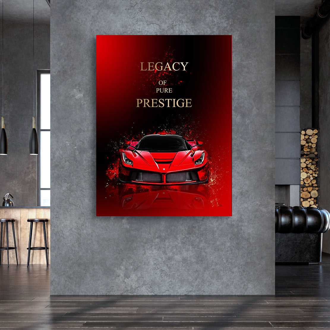 Ferrari Legacy of Prestige Wandbild
