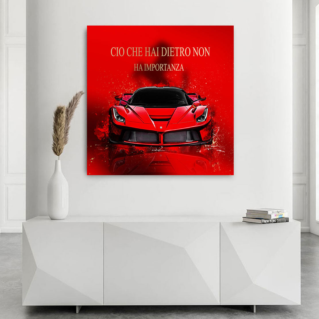 Ferrari Essenza di Potenza Wandbild