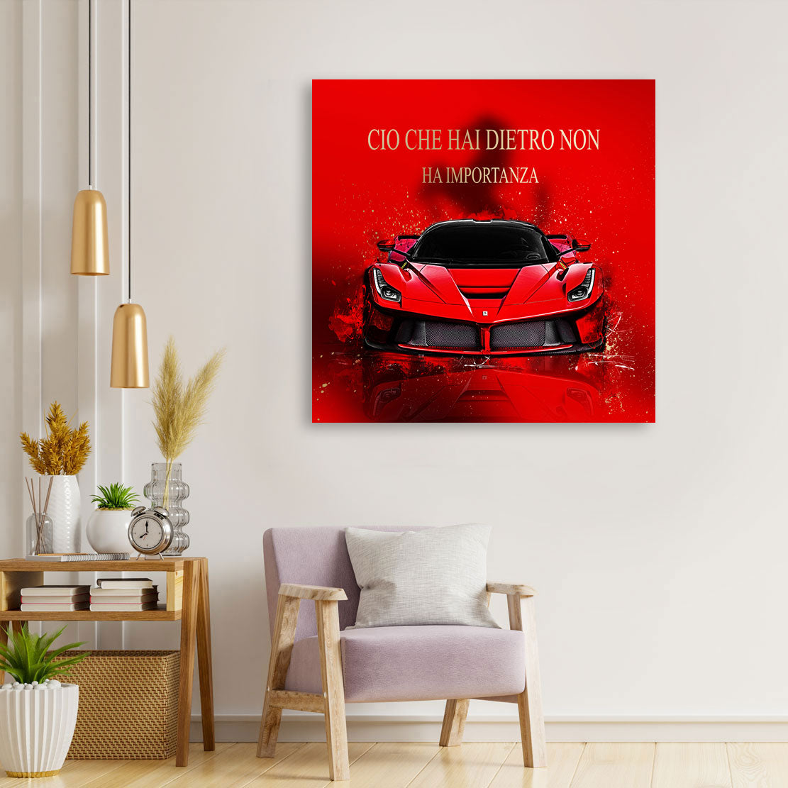 Ferrari Essenza di Potenza Wandbild
