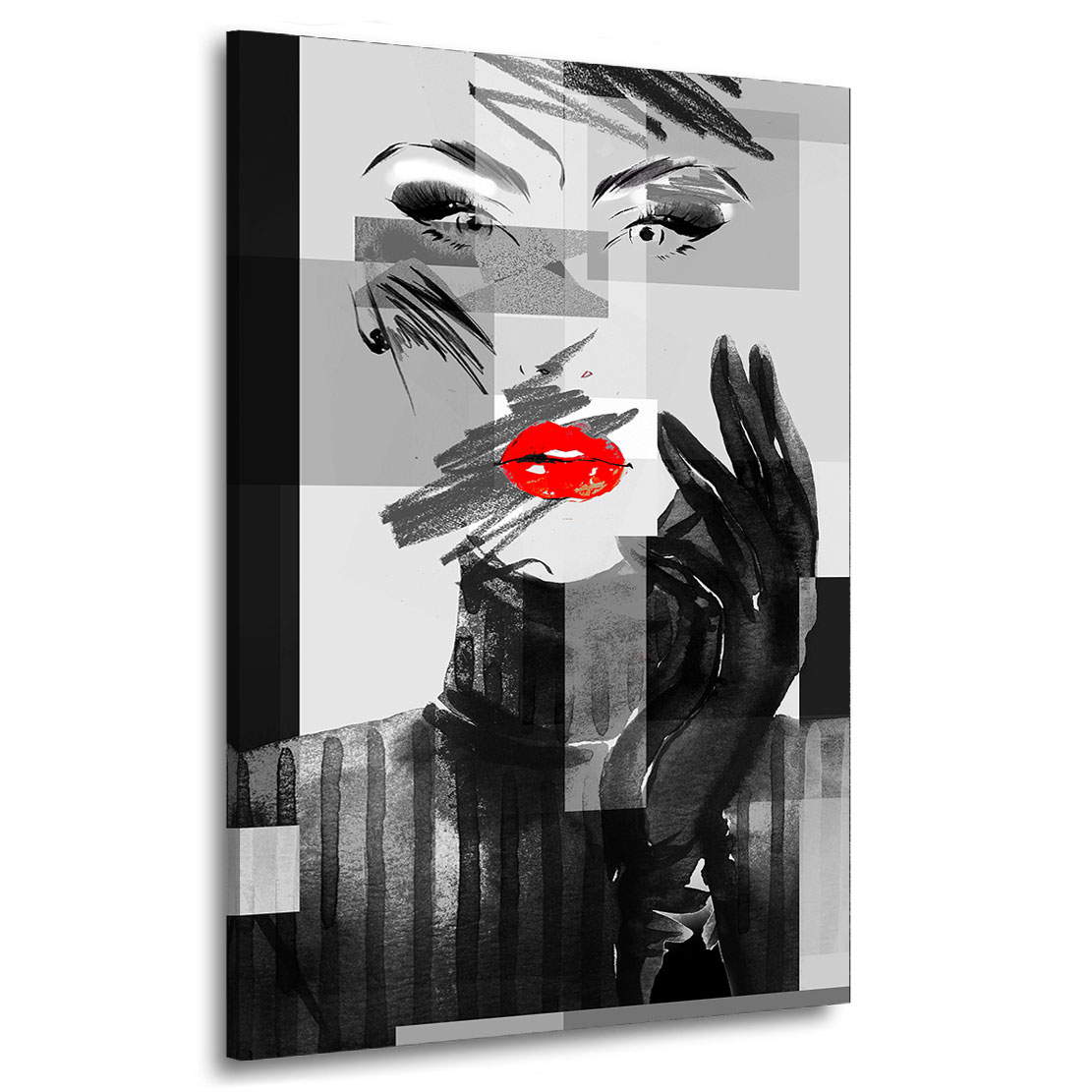 Wandbild Abstrakt Face