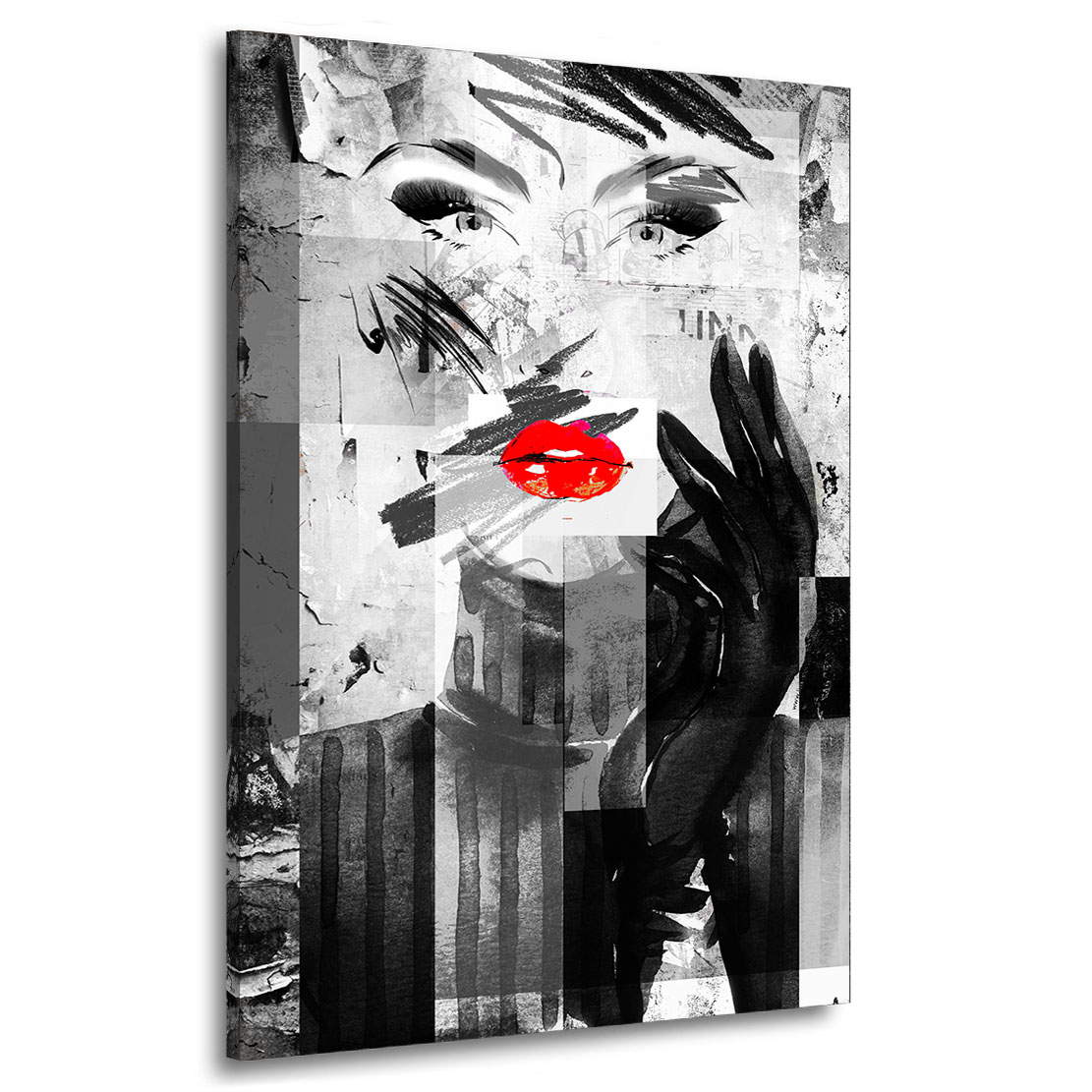Wandbild Abstrakt Face