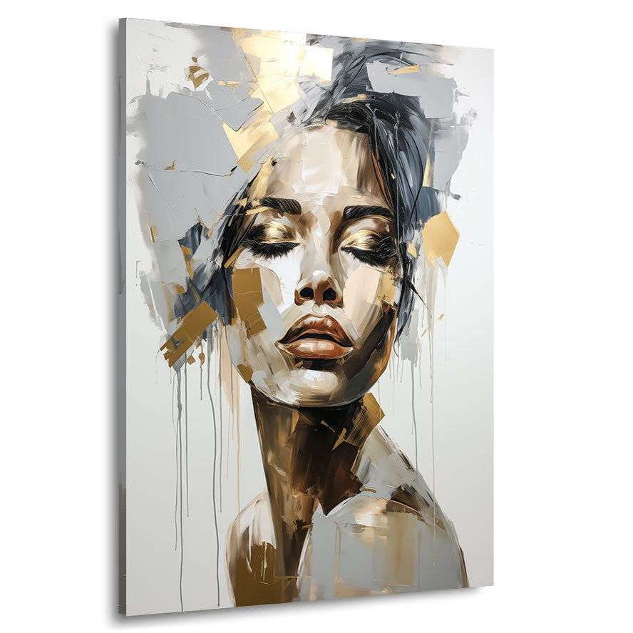 Wandbild Dark Beauty Abstrakt