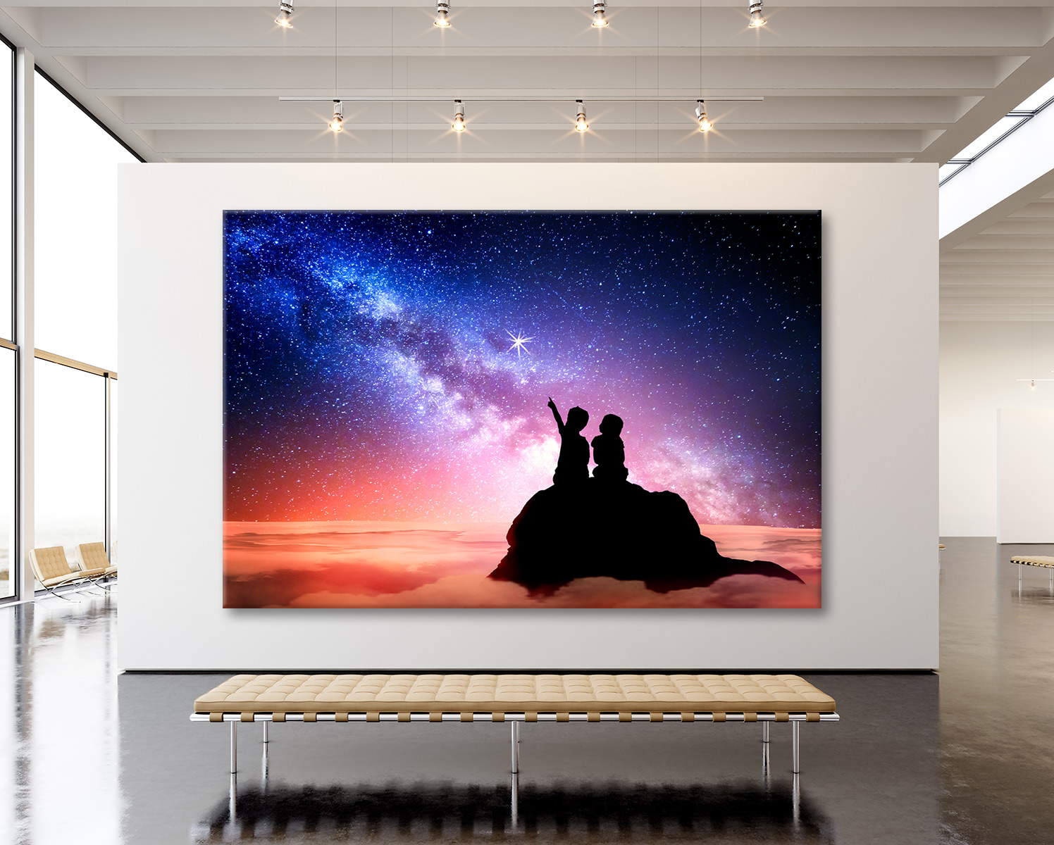 Leinwandbild SternenfÃ¤nger