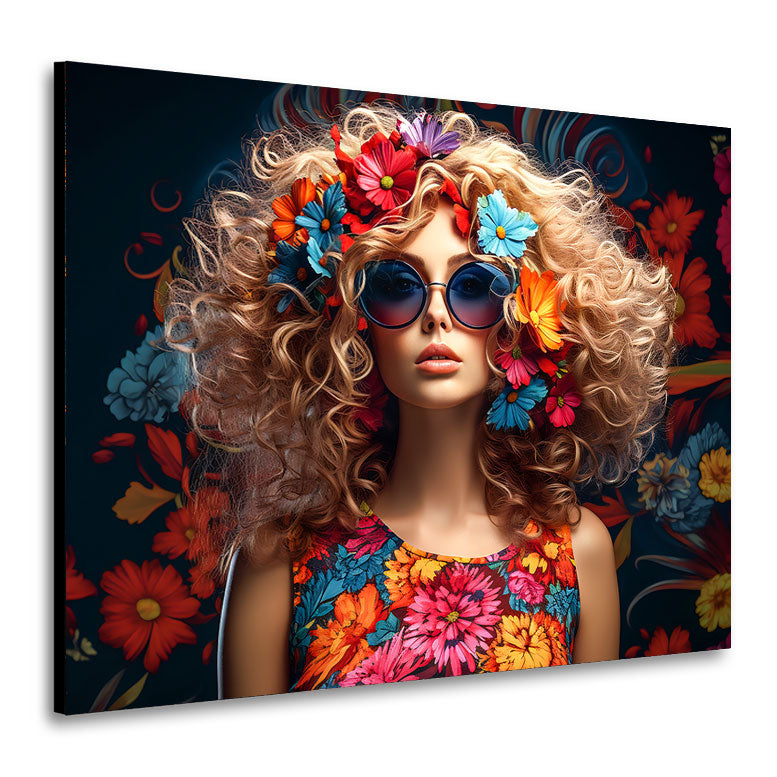 Modernes Wandbild Flower Power