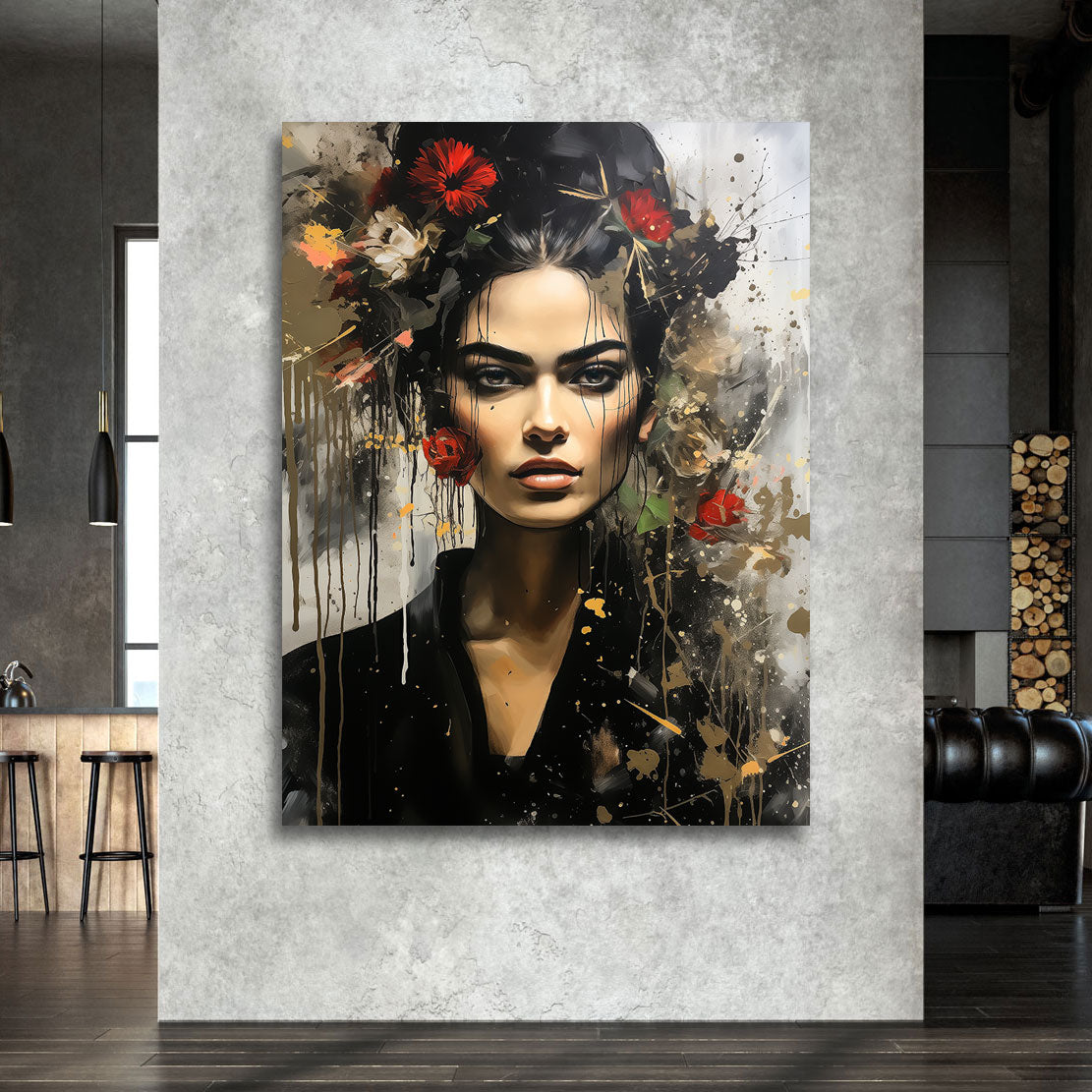 Wandbild Frida Abstrakt