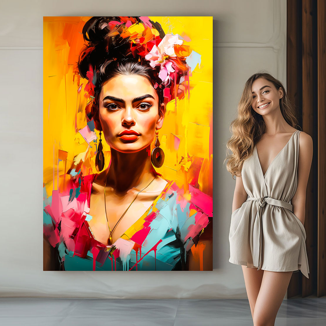 Wandbild Frida Abstrakt