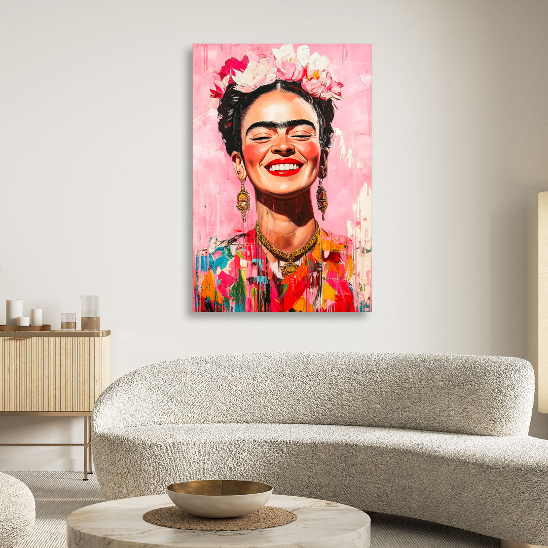 Frida Kahlo Viva Radiance Wandbild