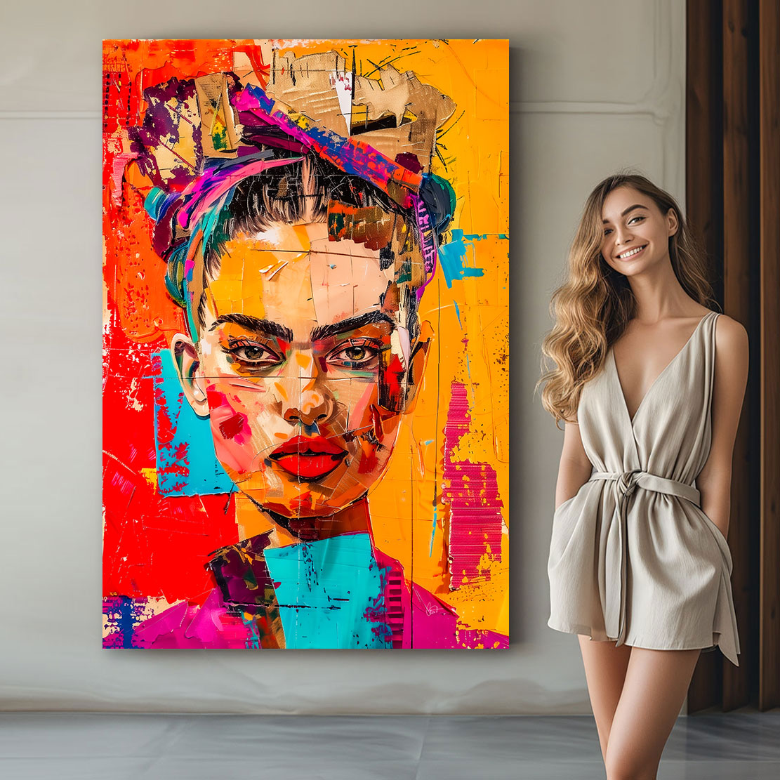 Wandbild Frida Abstrakt