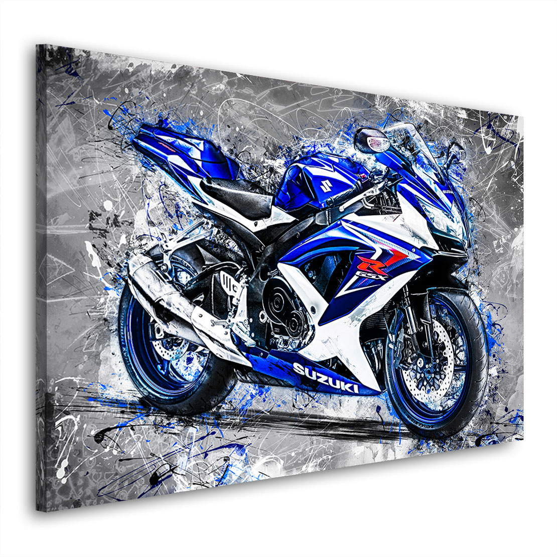 Wandbild Suzuki GSX R 750