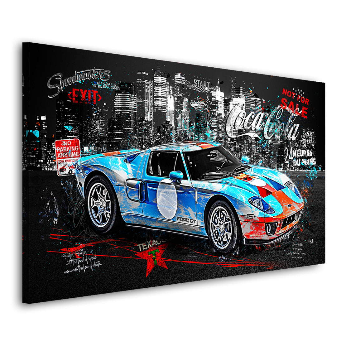 Auto Leinwandbild Ford GT40 Modern Style