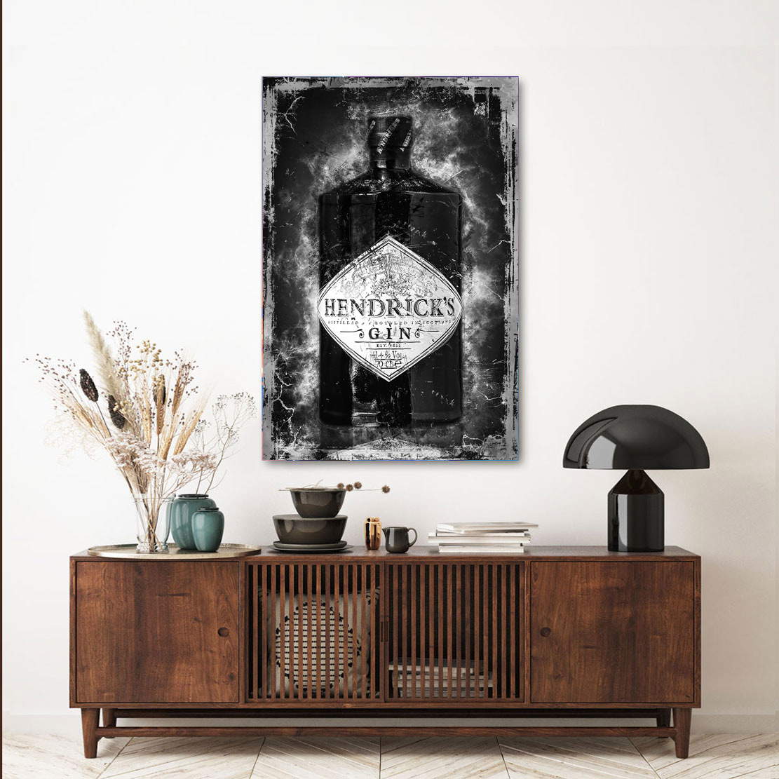Wandbild Leinwandbild Gin Abstrakt
