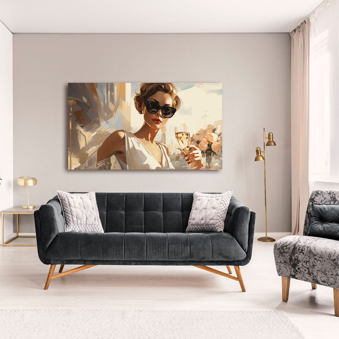 Wandbild Glamour Lifestyle