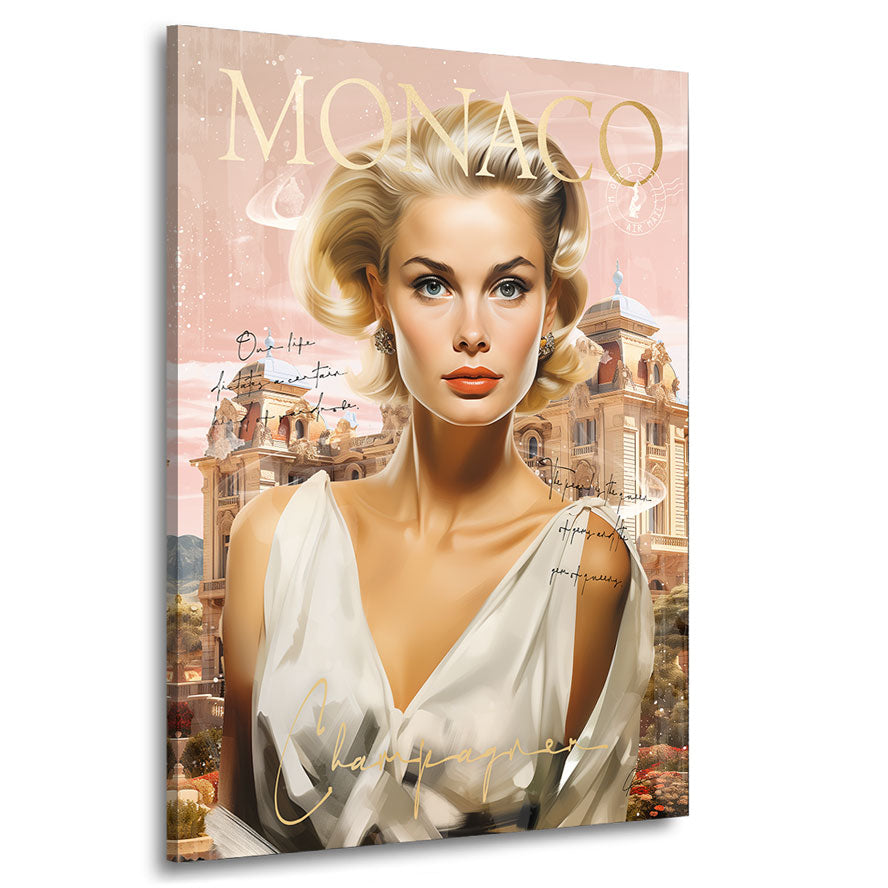 People Wandbild Grace Monaco