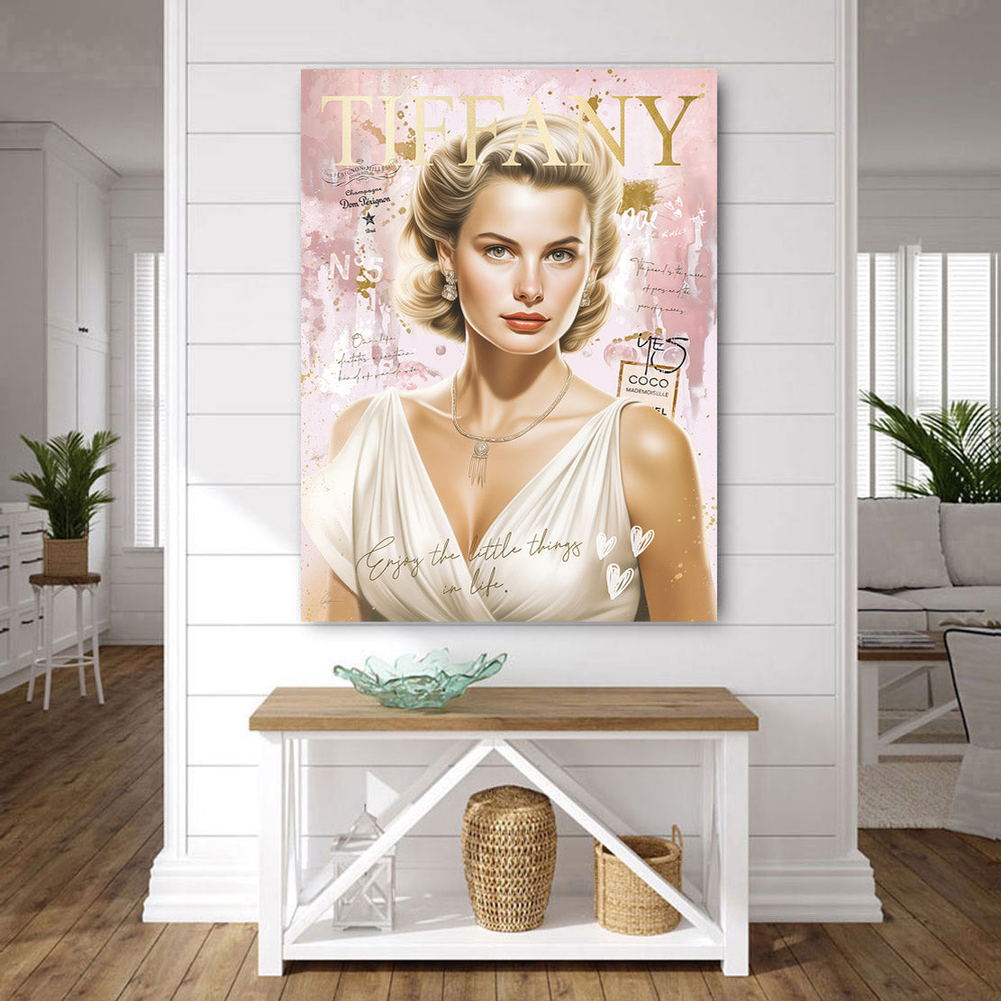 People Wandbild Grace Tiffany