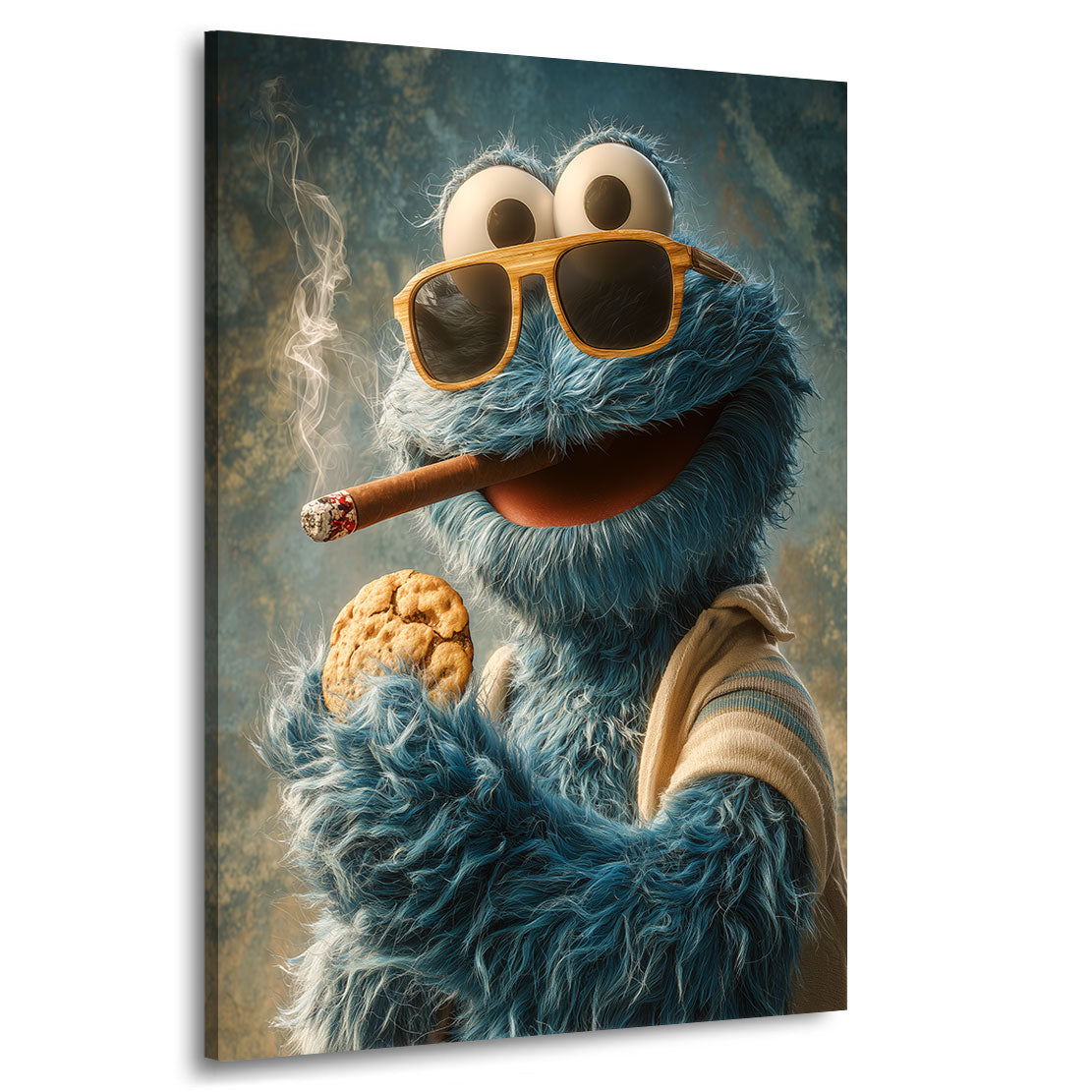 KrÃ¼melmonster Cookie Supreme Wandbild