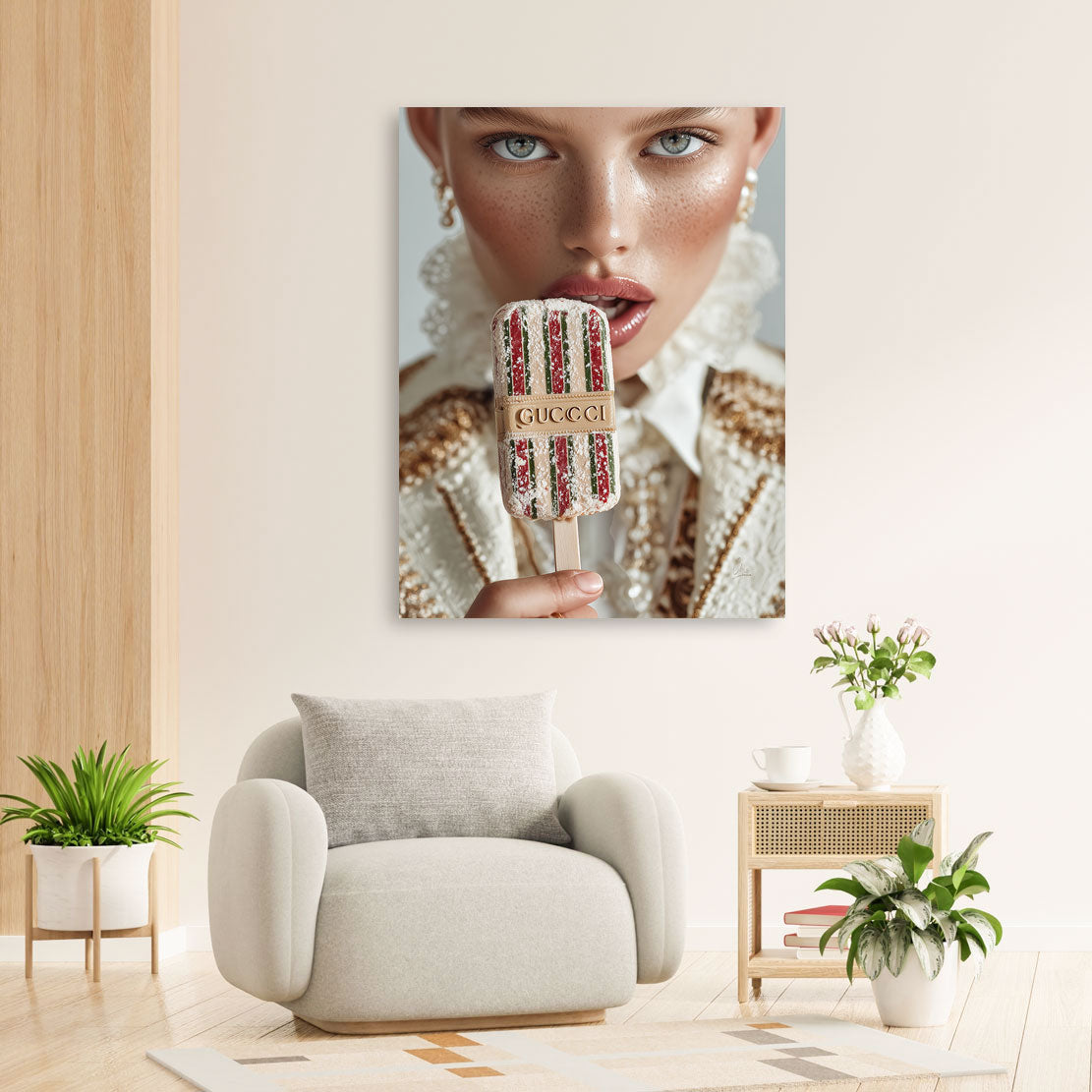 Gucci Ice Couture Wandbild