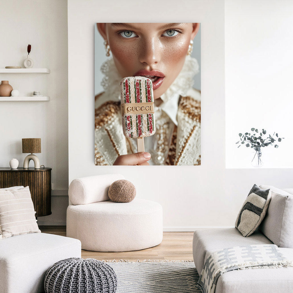 Gucci Ice Couture Wandbild