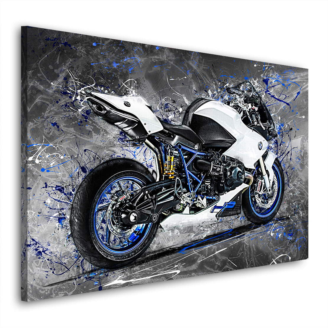 Wandbild Leinwandbild BMW HP2 Dark