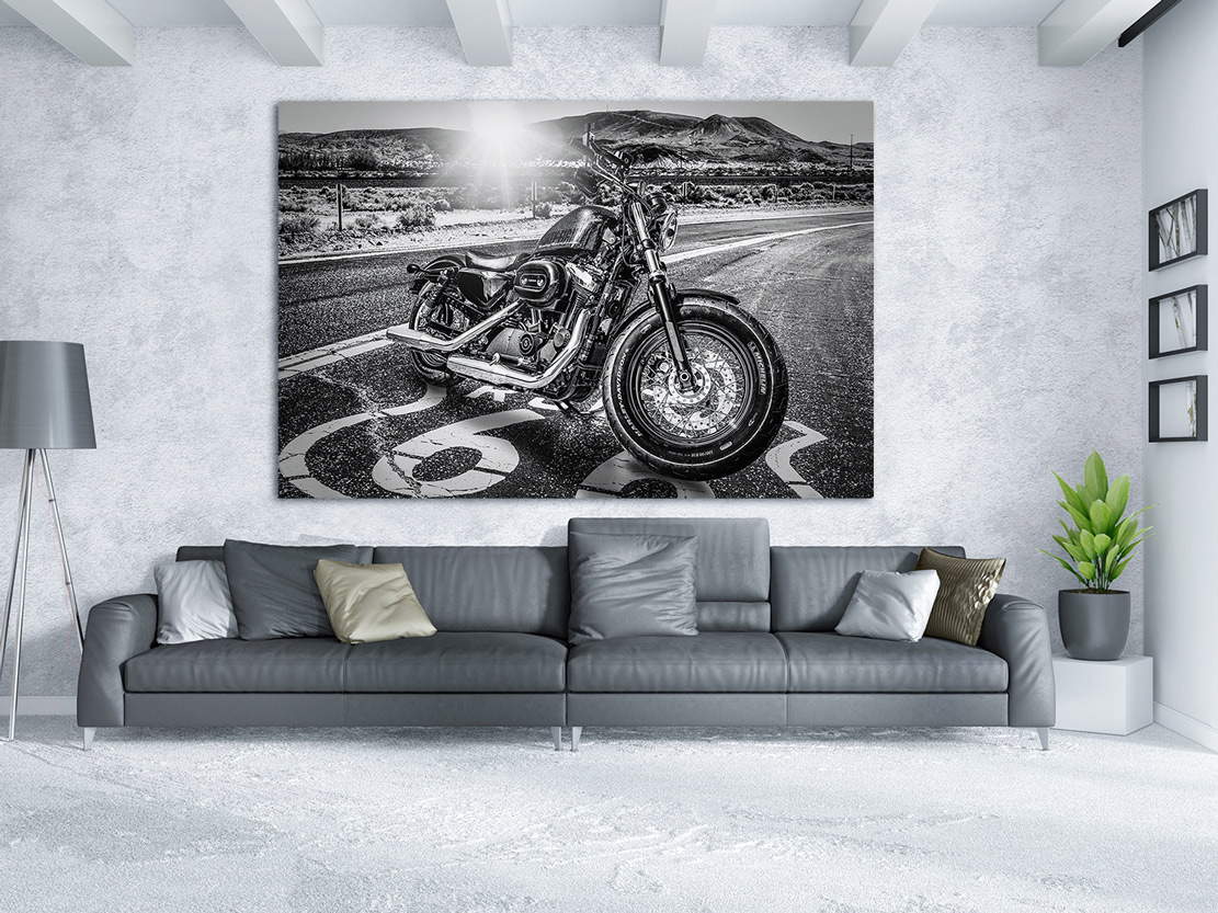 Wandbild Leinwandbild Harley Davidson Forty Eight
