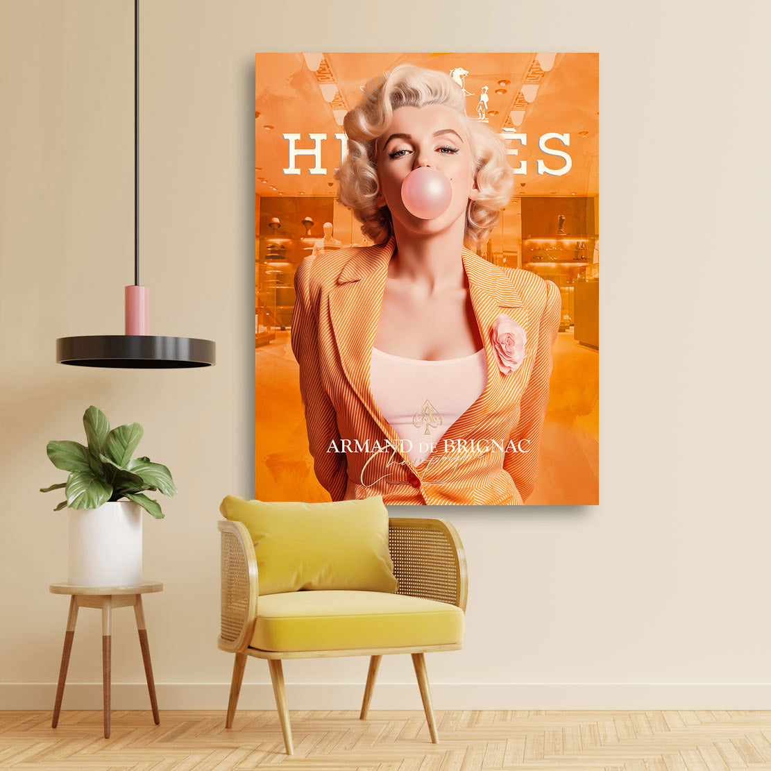 Marilyn Luxury Wandbild