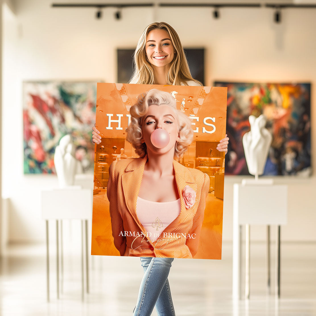 Marilyn Luxury Wandbild