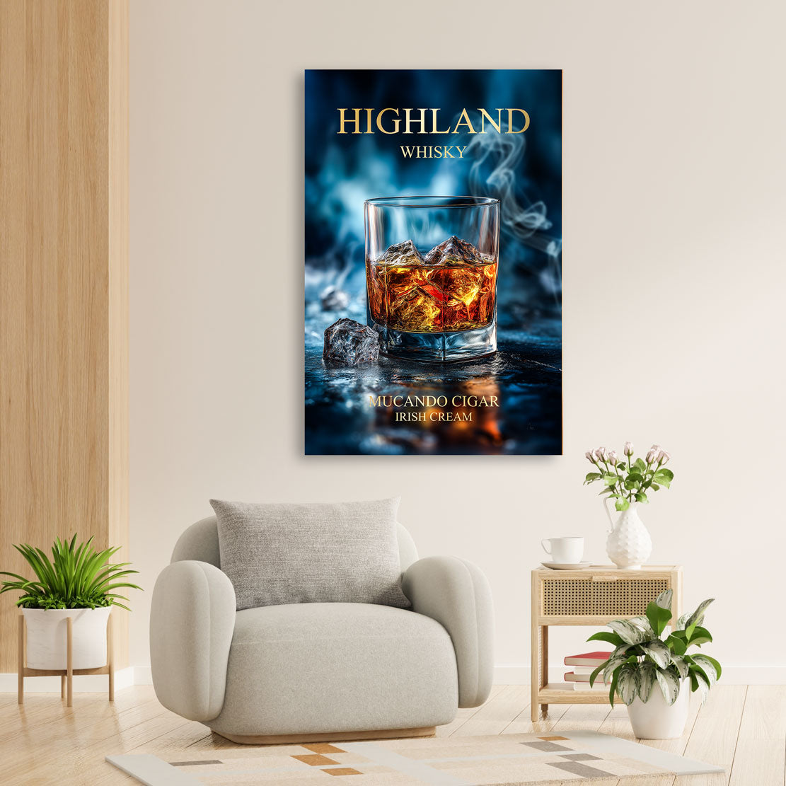Highland Ice Reserve Wandbild