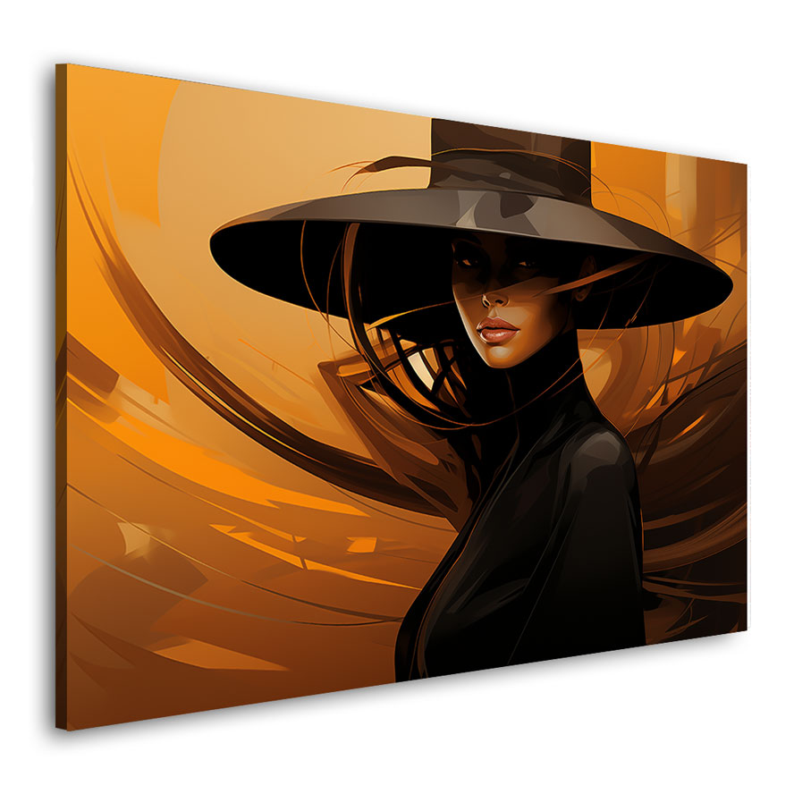 Wandbild Abstrakt Lady