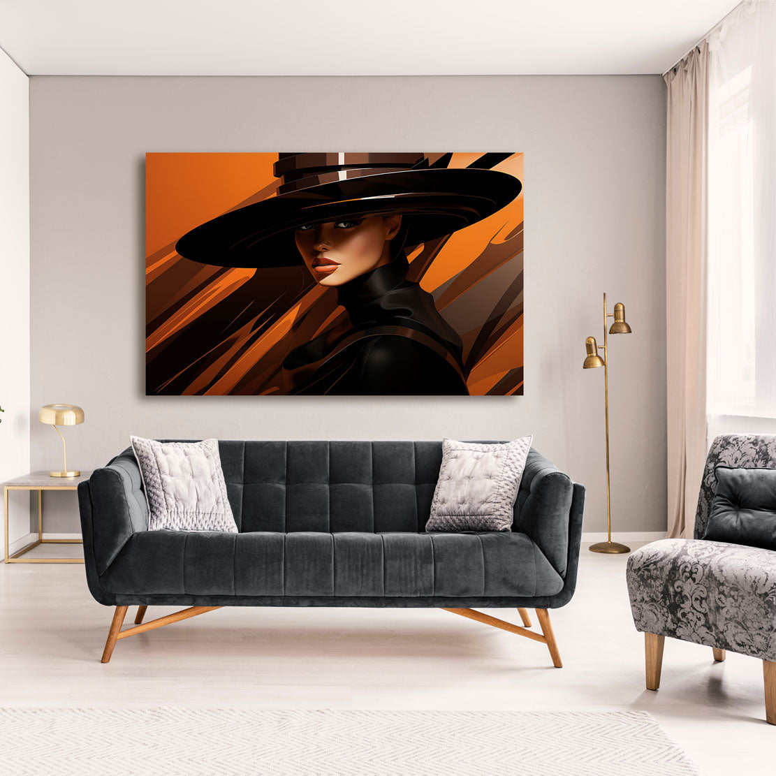 Wandbild Abstrakt Lady Style