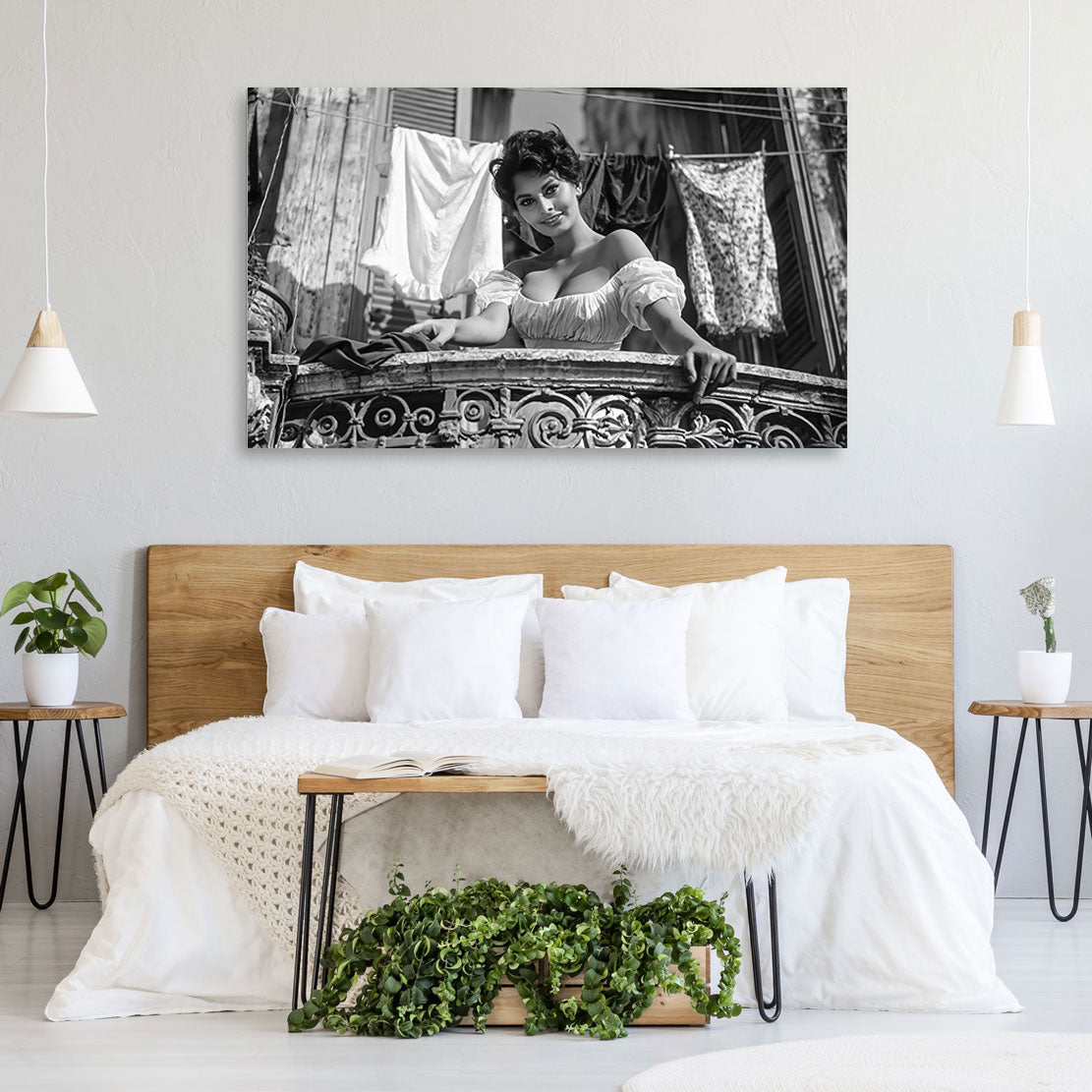 Sophia Loren Italia Wandbild