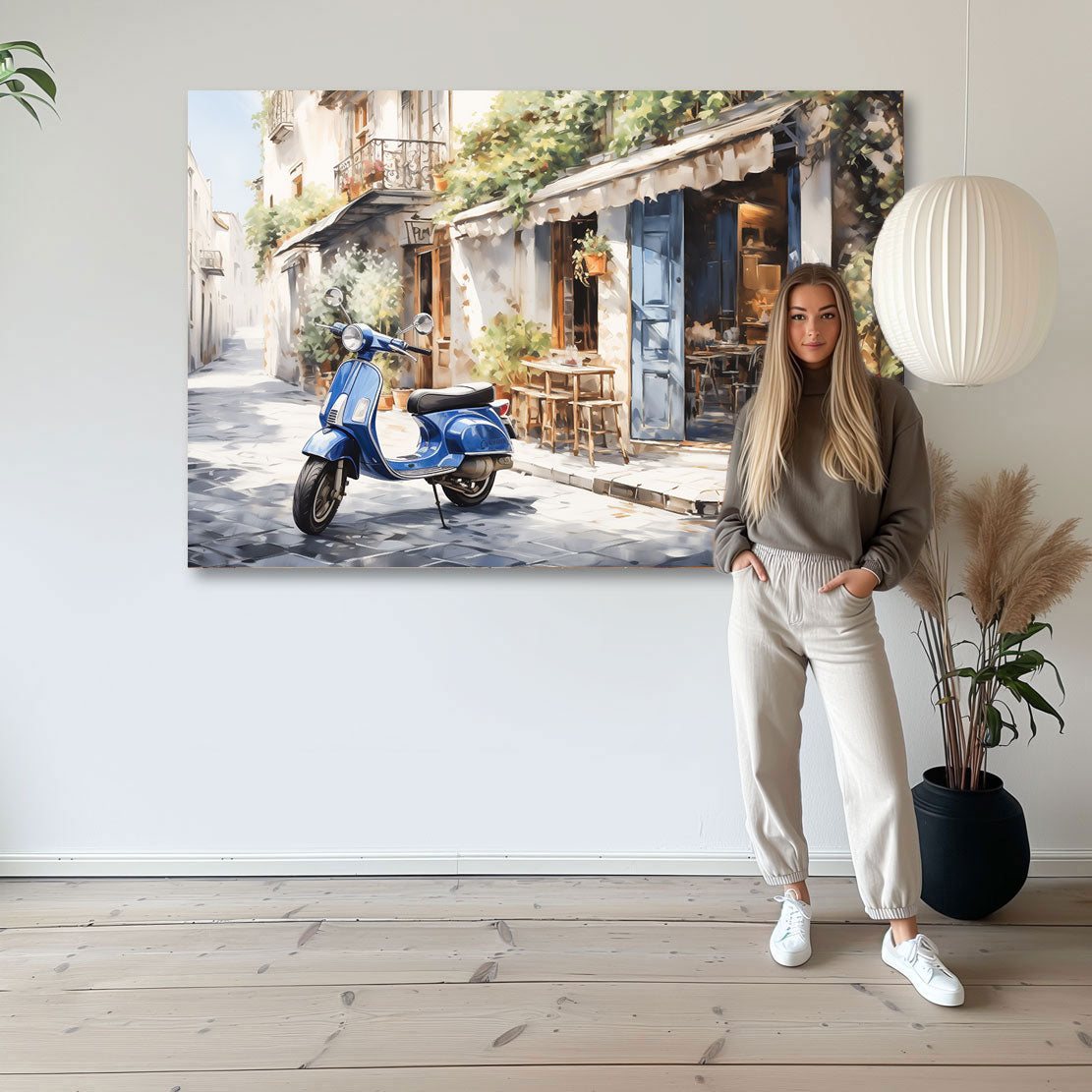 Trattoria Abstrakt Wandbild