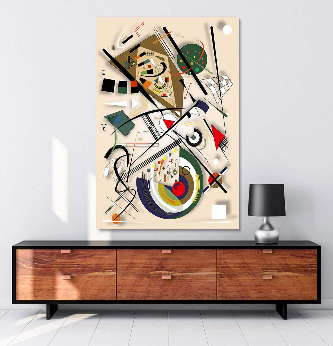 Wandbild Leinwandbild Kandinsky Style