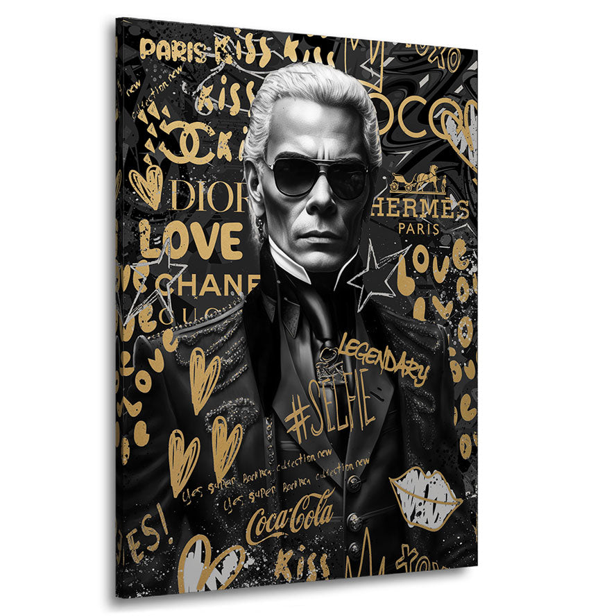 Lifestyle Leinwandbild Karl Love Coco