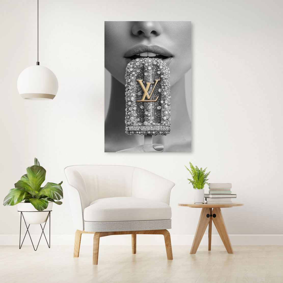 Diamond Luxe Indulgence Wandbild