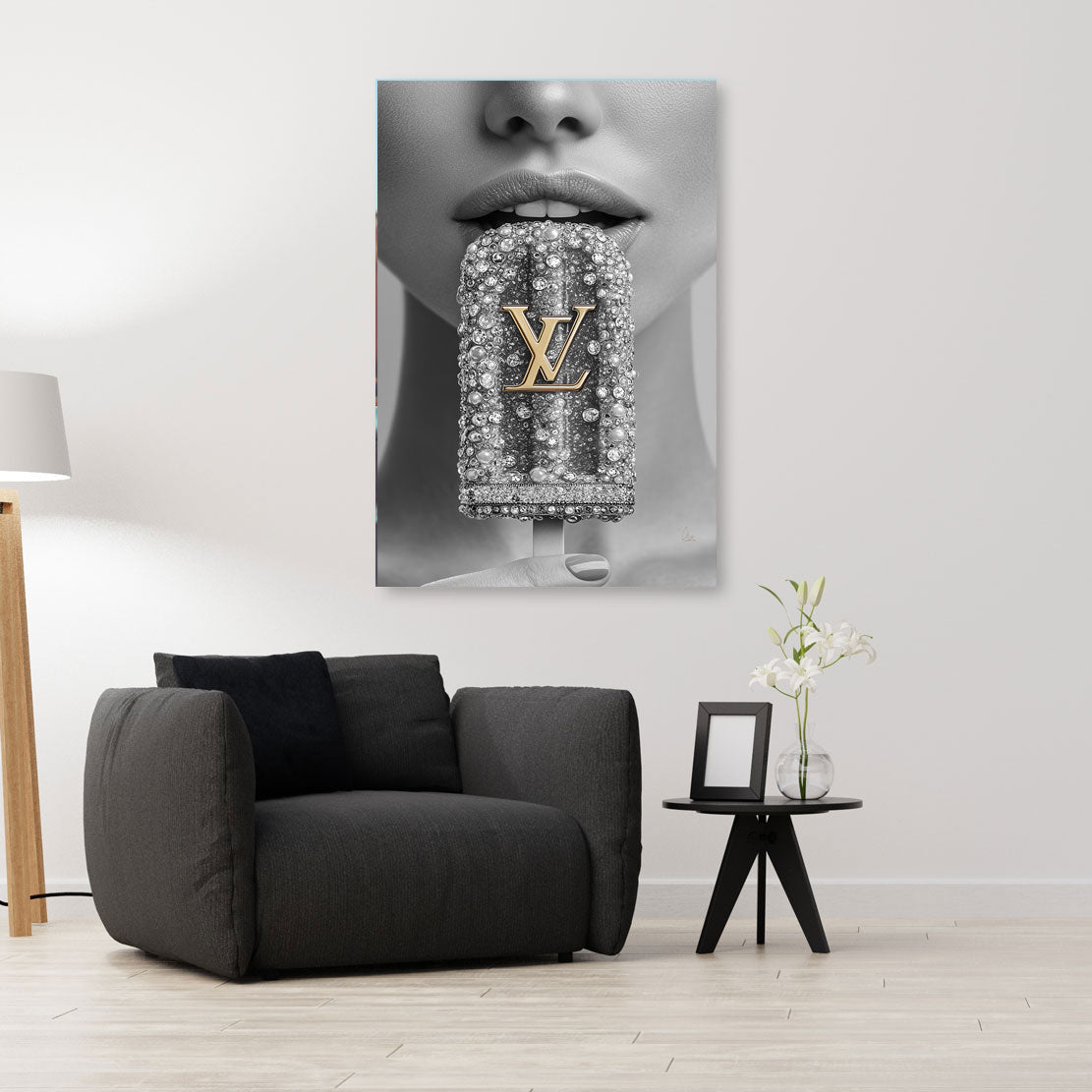 Diamond Luxe Indulgence Wandbild