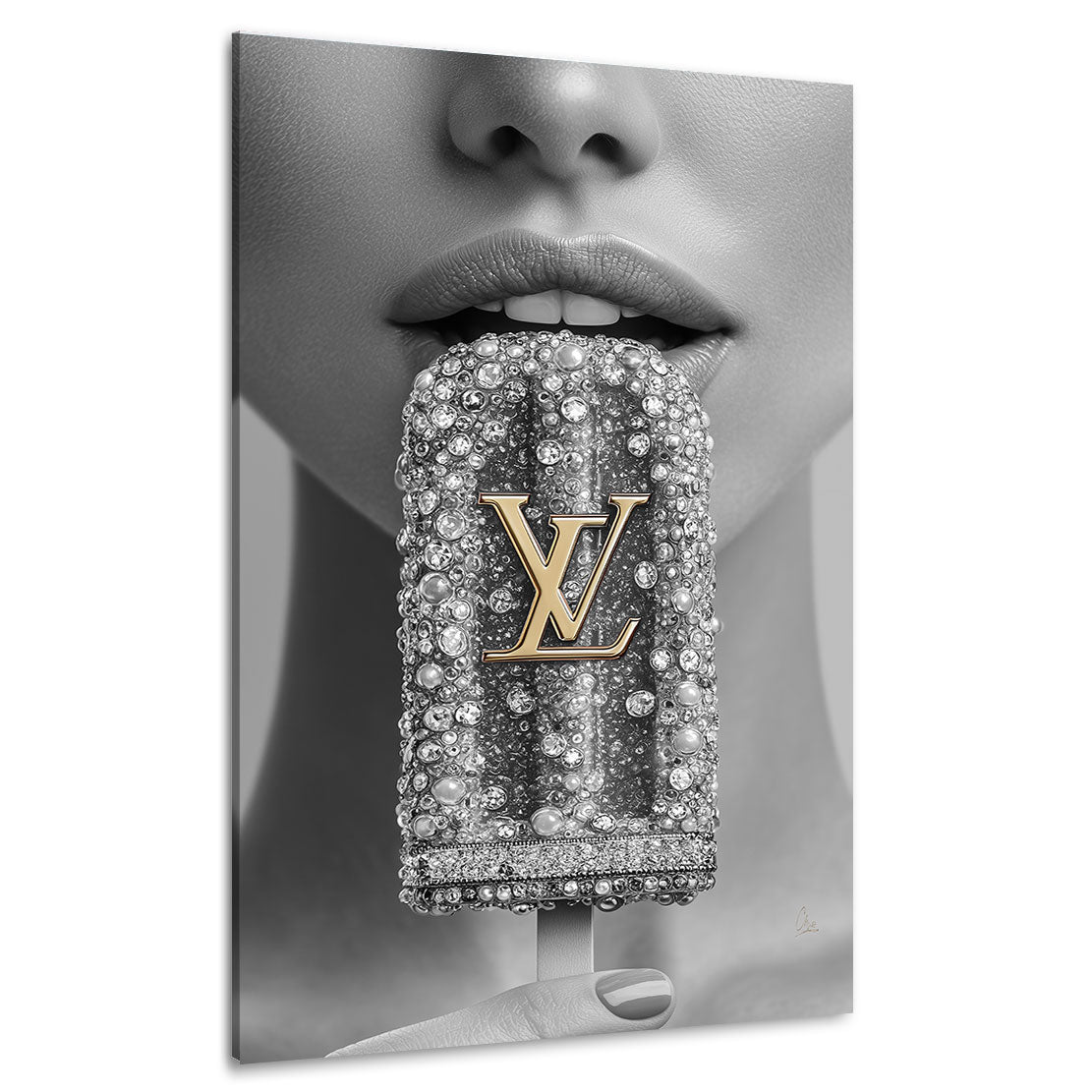 Diamond Luxe Indulgence Wandbild