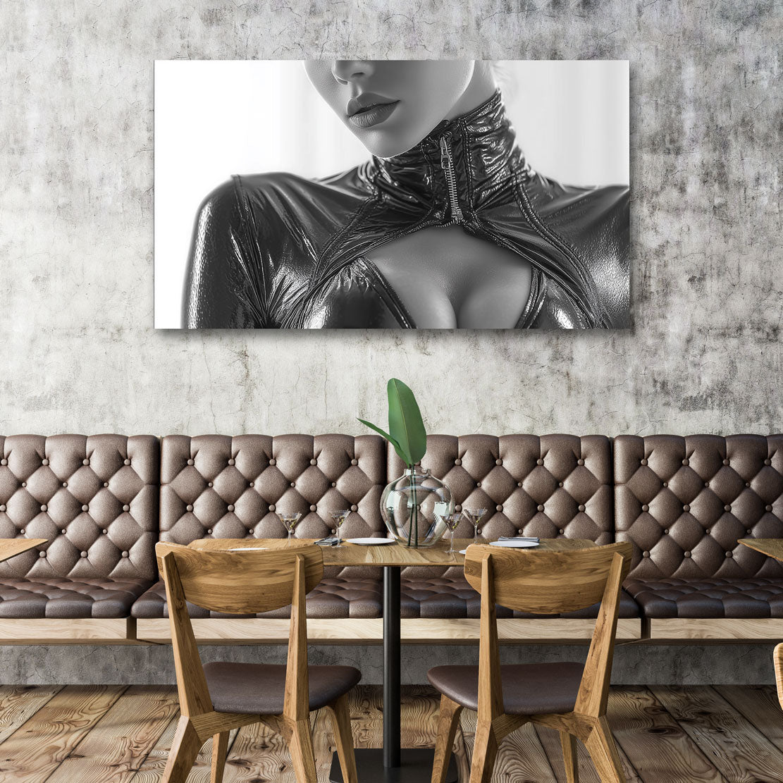 Obsidian Desire Erotik Wandbild