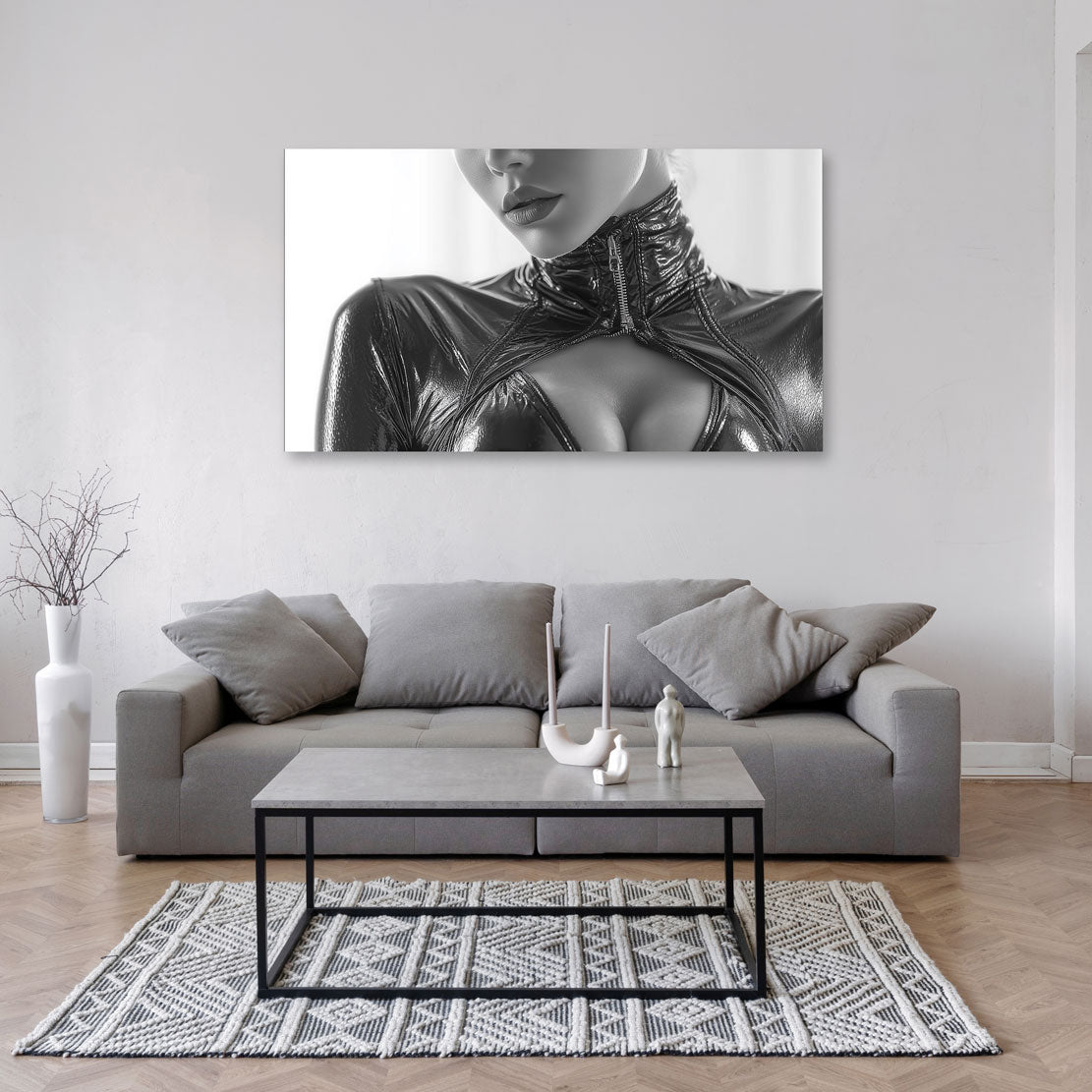 Obsidian Desire Erotik Wandbild