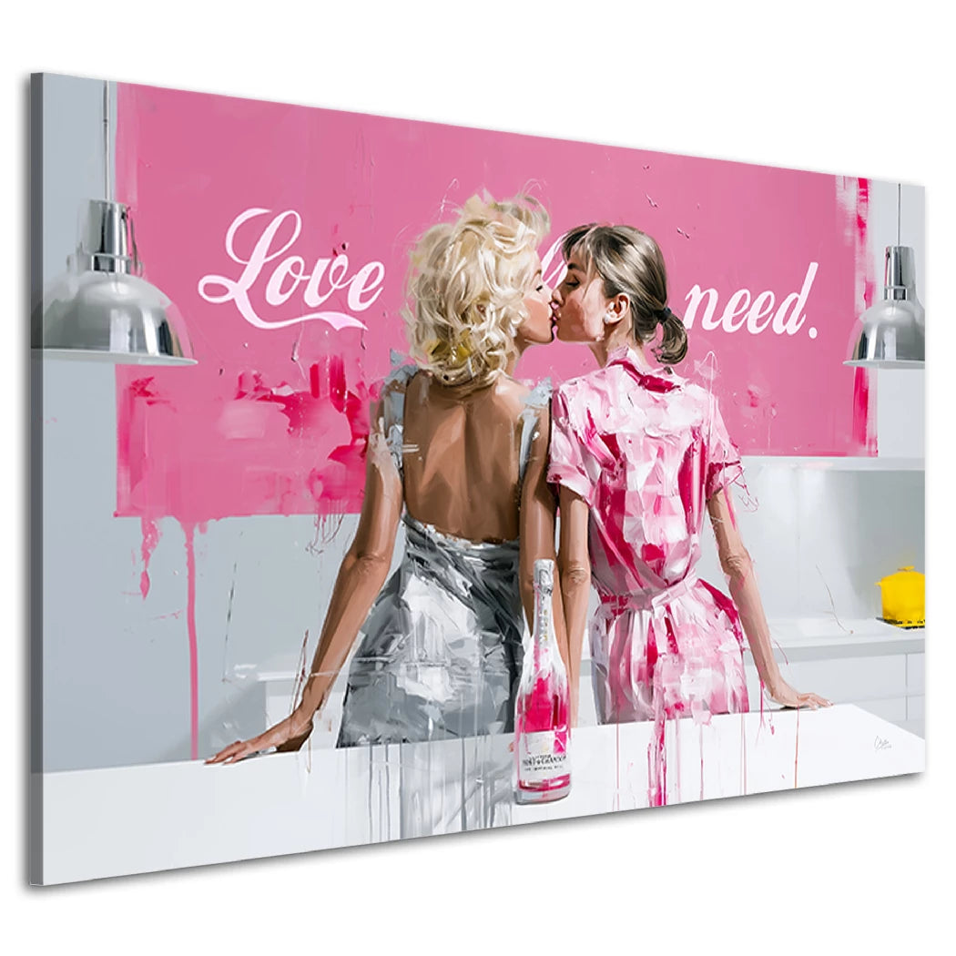 Audrey und Marilyn Kitchen Wandbild