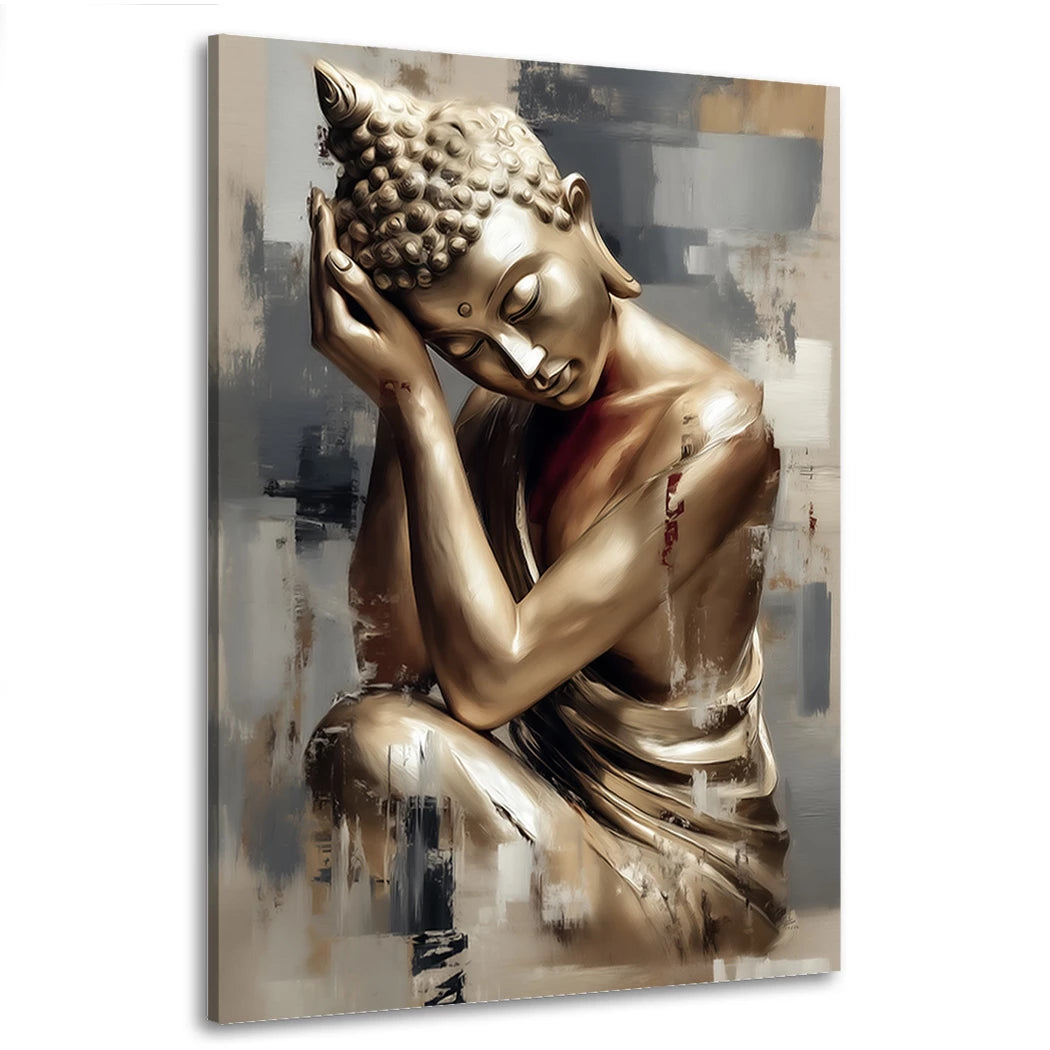 Buddha Harmonie Silence Wandbild
